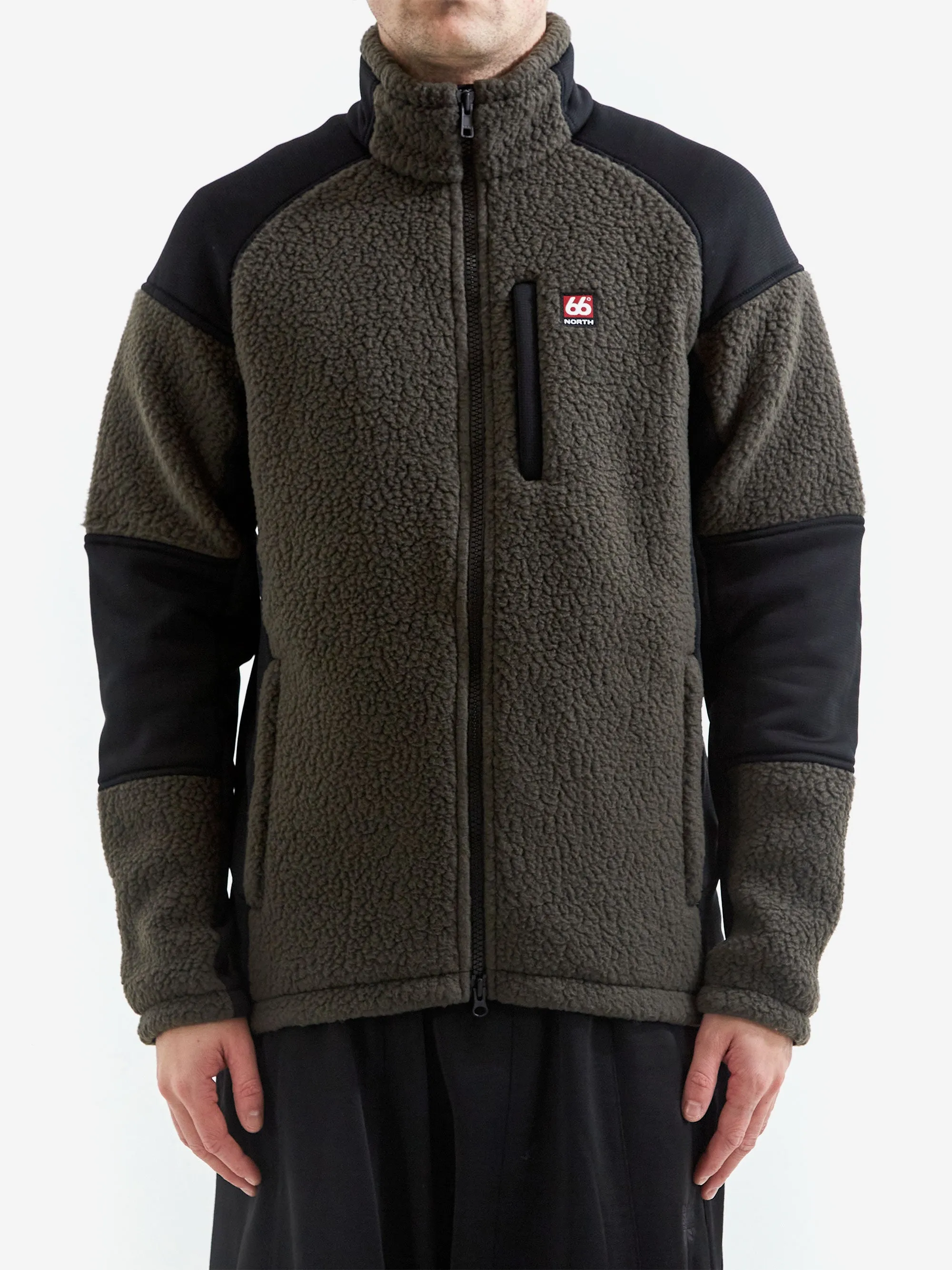 66° North Tindur Technical Shearling Jacket - Peat