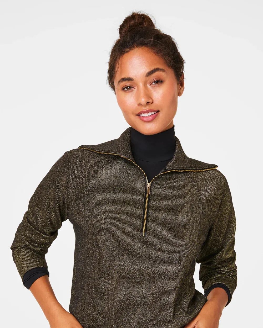 airessentials shine half zip