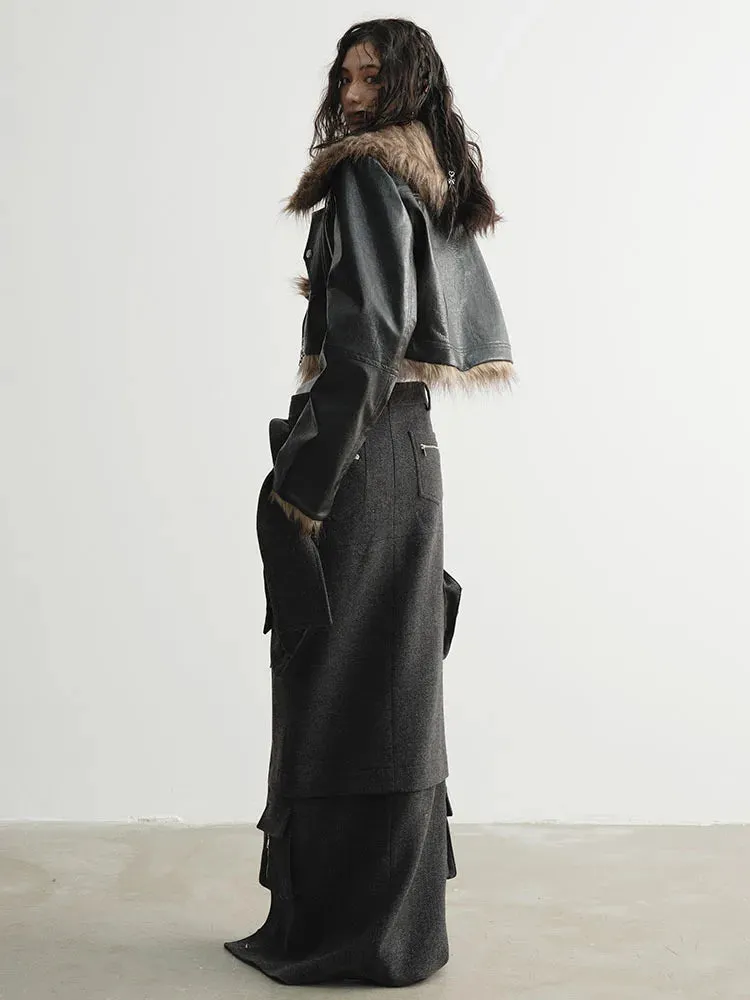 Both Side Wear Black Big Size Jacket