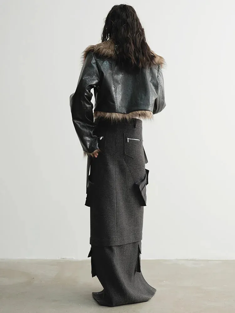 Both Side Wear Black Big Size Jacket