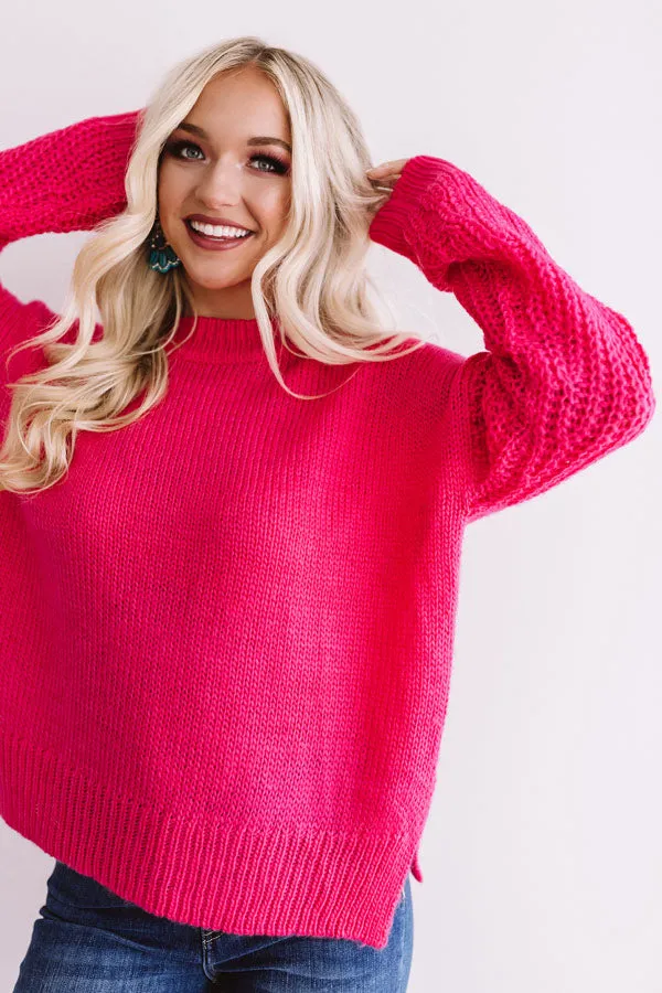 Cozier In Canada Knit Sweater
