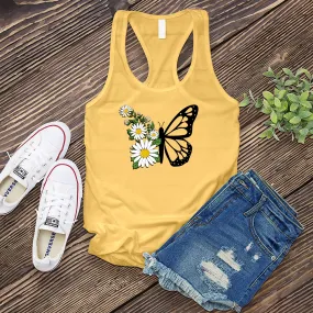 Daisy Butterfly Women's Tank Top