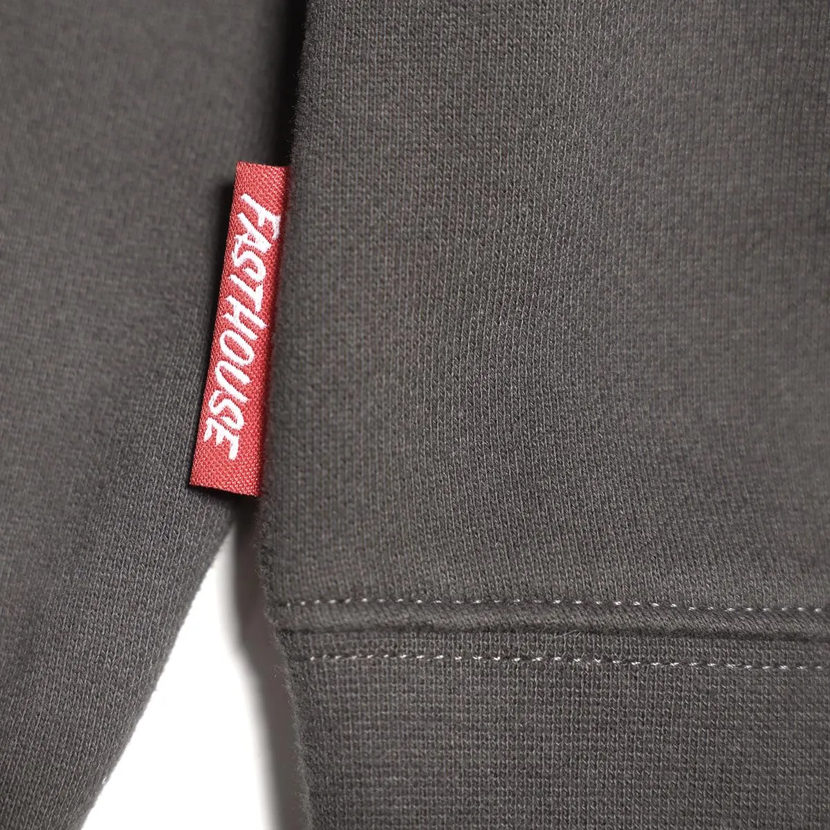 Fasthouse Carrera Crew Neck Pullover Charcoal Large