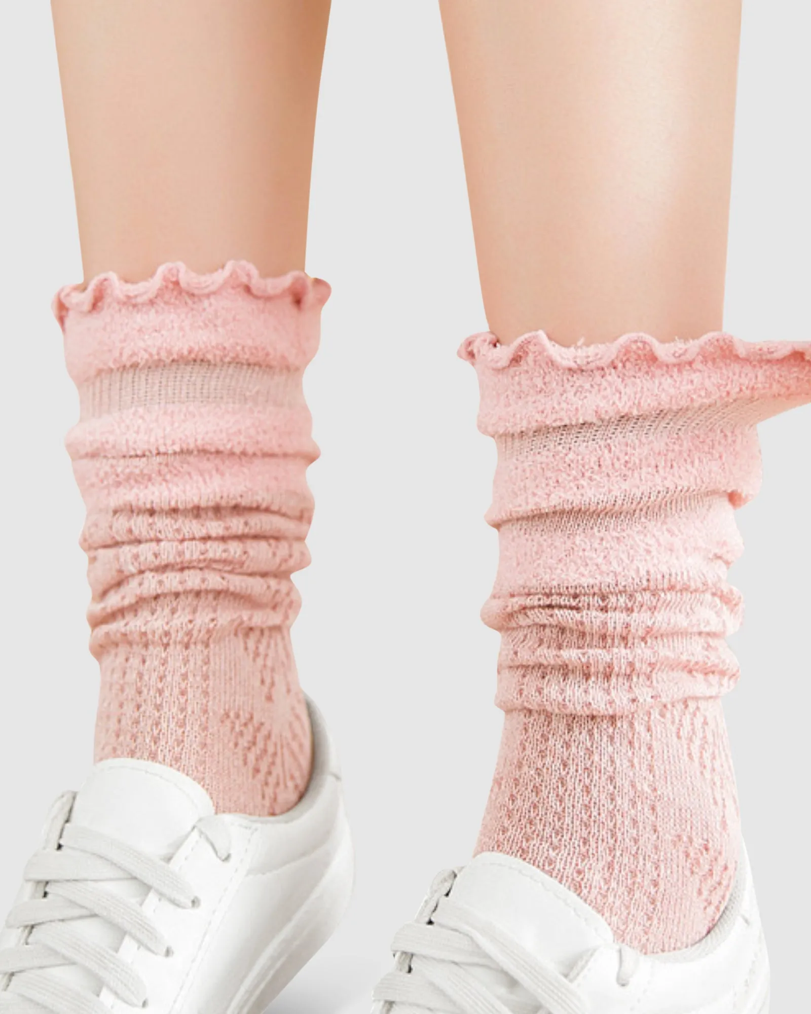 Folk Law Socks - Pink