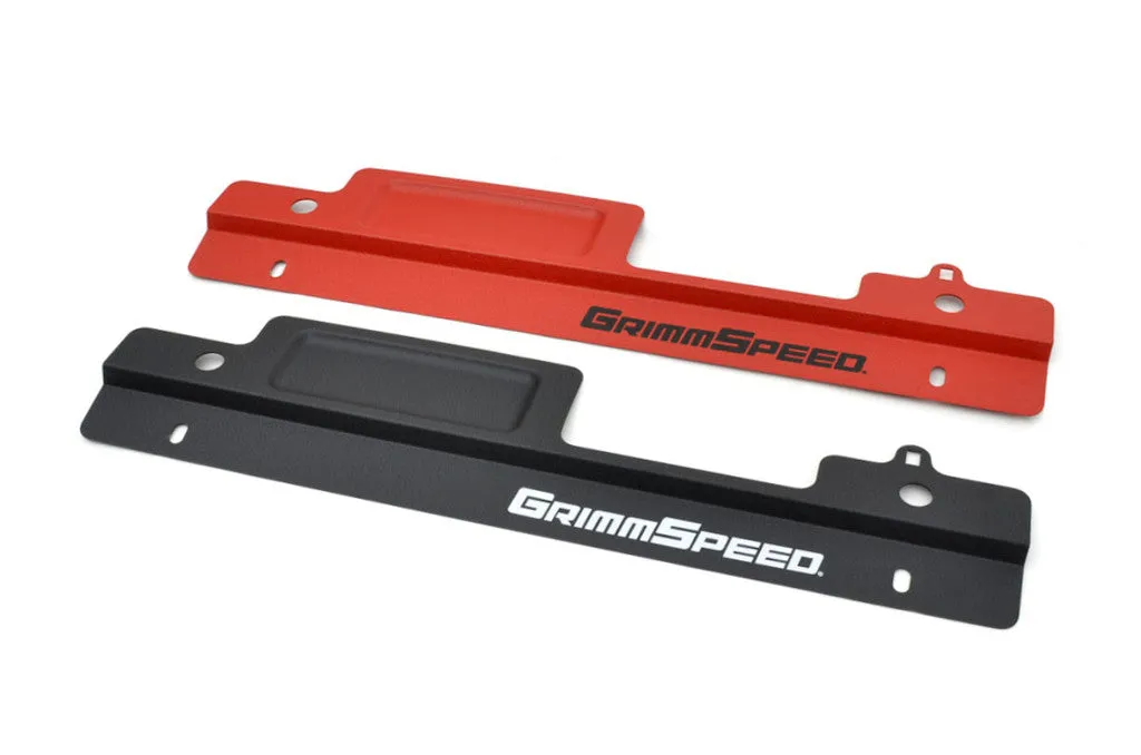 Grimmspeed Radiator Shroud RED - Subaru 02-07 Impreza/WRX/STI - 096006