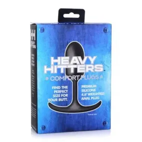 Heavy Hitters Oval Premium Silicone Weighted Anal Plug