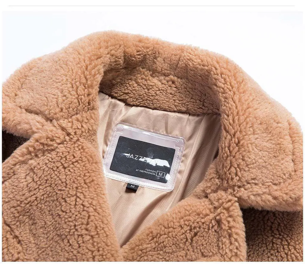 LUXURY AND ME - Original New Arrival Winter Teddy Bear Long Warm Coat