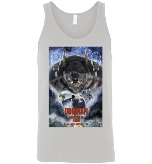 Men's Dogman Encounters Pathfinder Collection Tank Top (design 2, with straight border)