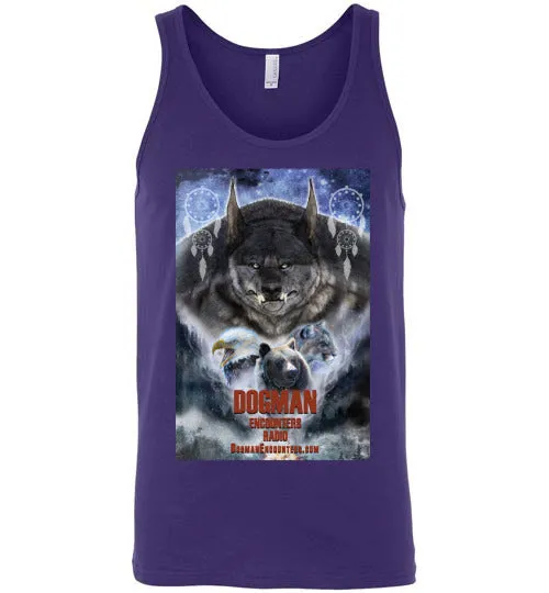Men's Dogman Encounters Pathfinder Collection Tank Top (design 2, with straight border)