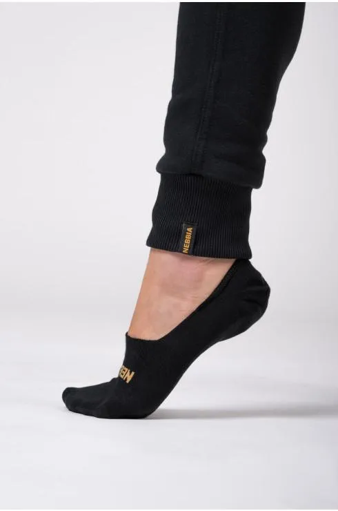 Nebbia INTENSE no-show socks 105- Black
