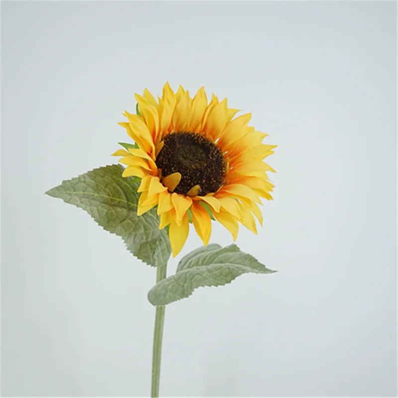 Premium Real Touch Sunflower Stem