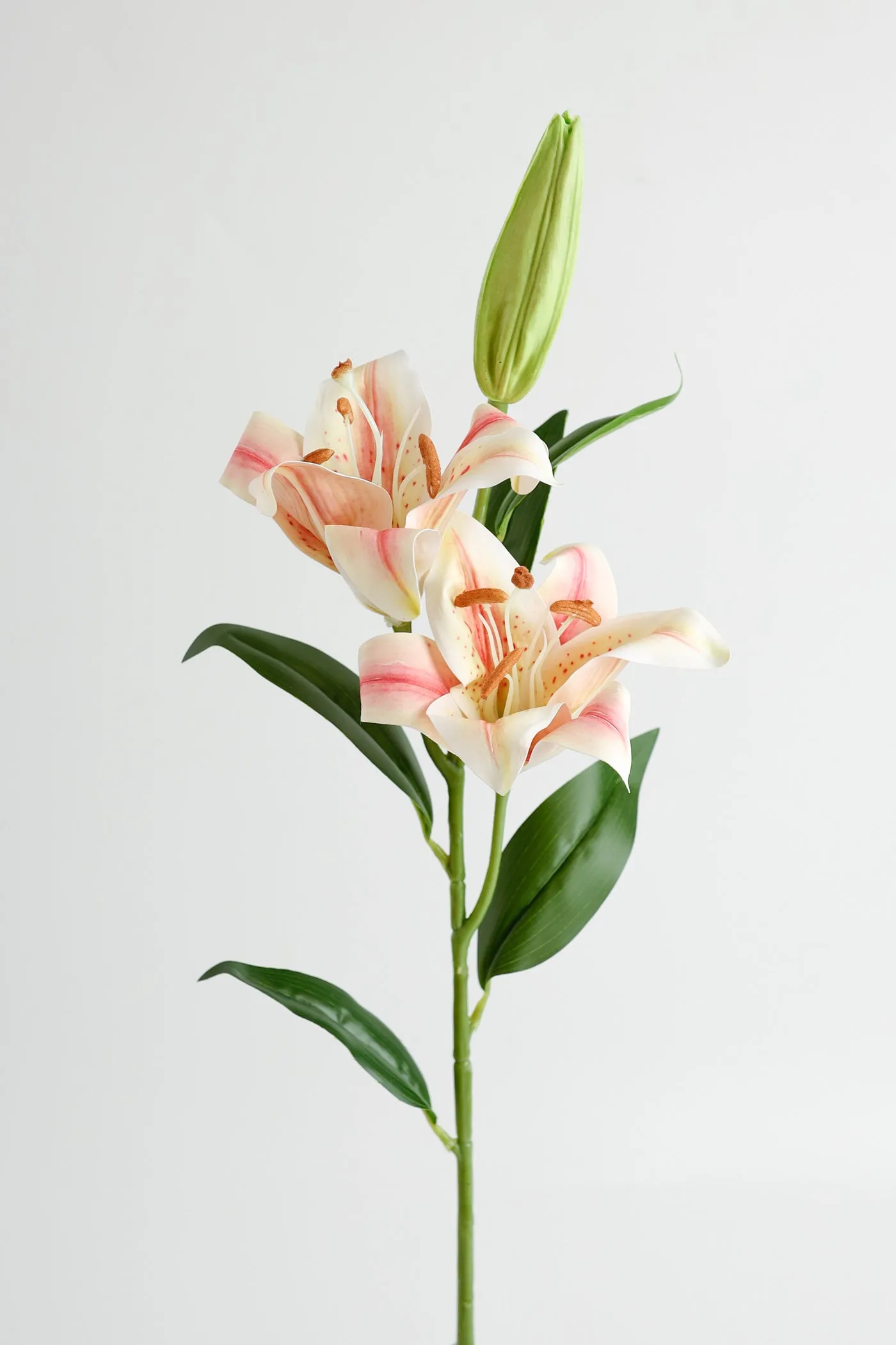 Premium Real Touch Tiger Lily Spray Stem