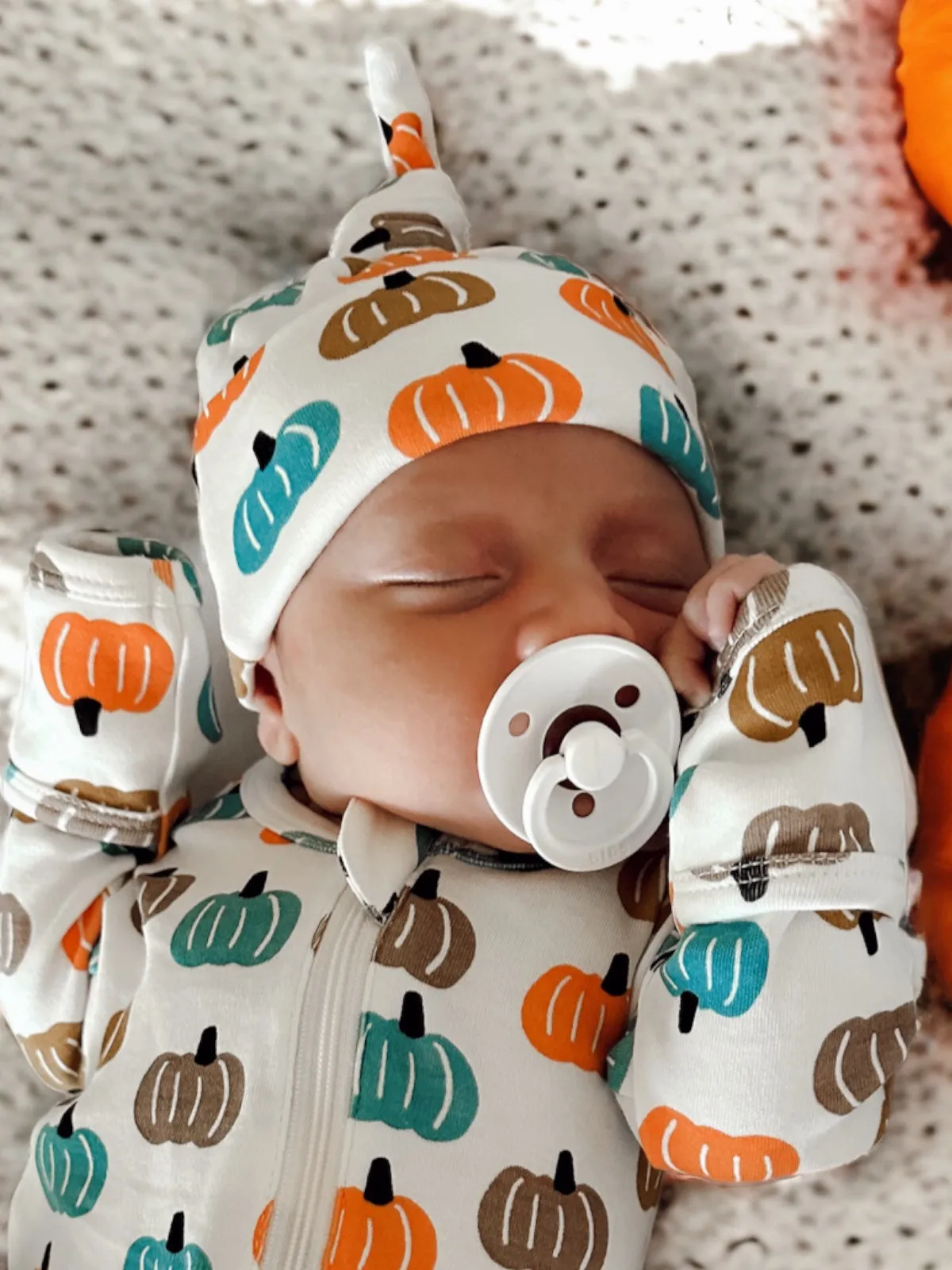 Pumpkin Patch / Organic Beanie
