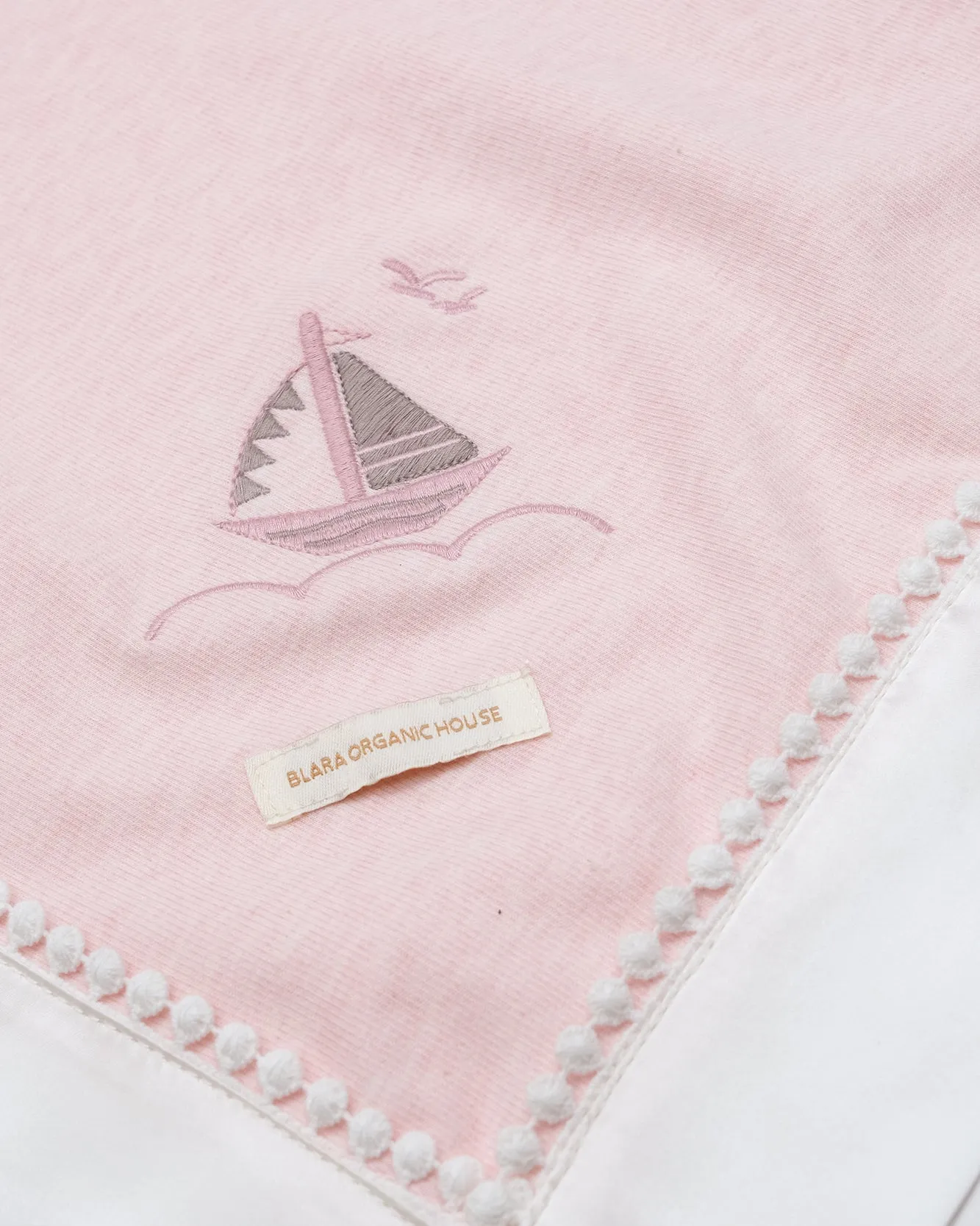 Sail Boat Bundle (Pack of 3, Mitts, Romper & Blanket, Pink)