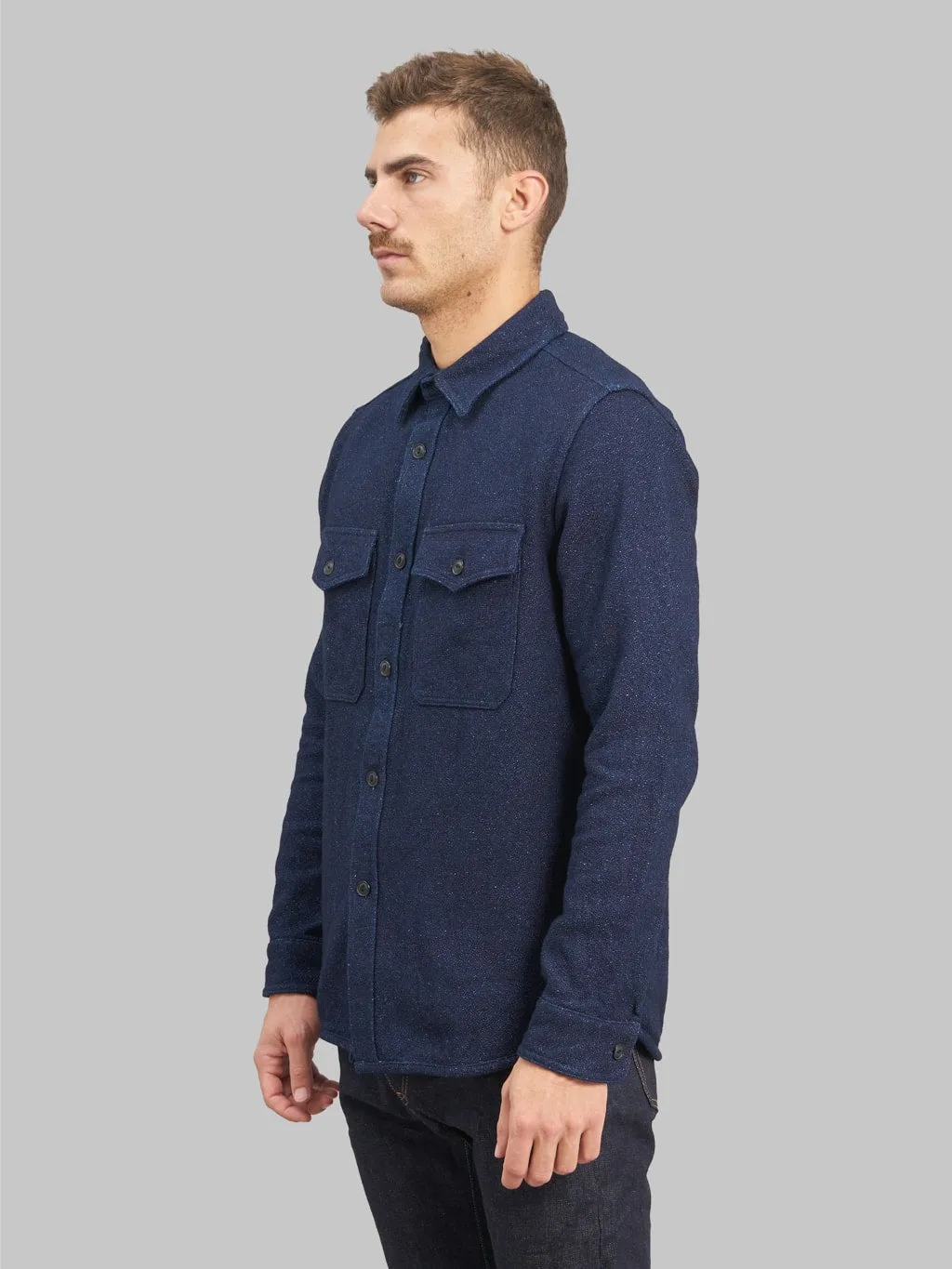 UES Indigo Extra Heavy Amundsen Flannel Shirt