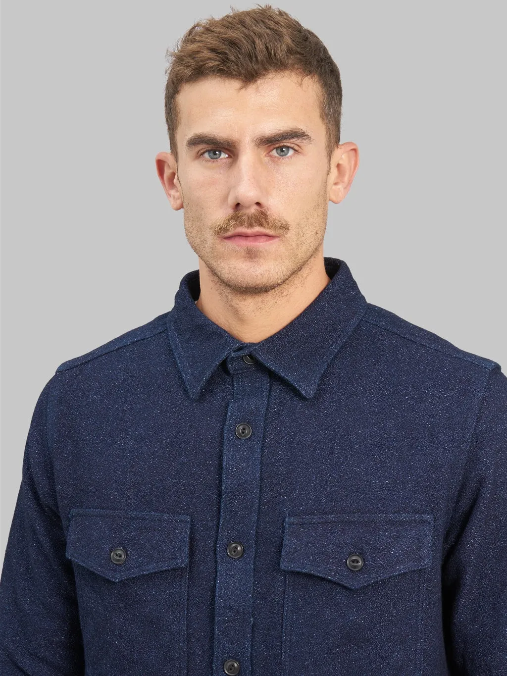 UES Indigo Extra Heavy Amundsen Flannel Shirt