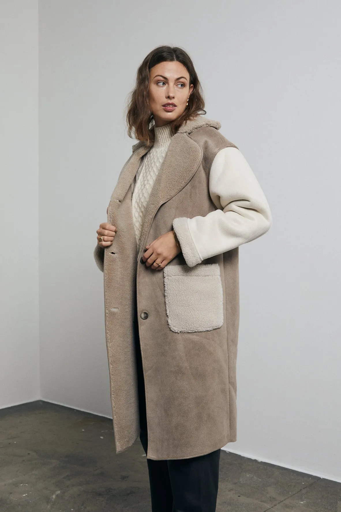 Uria coat AV3230 - Camel