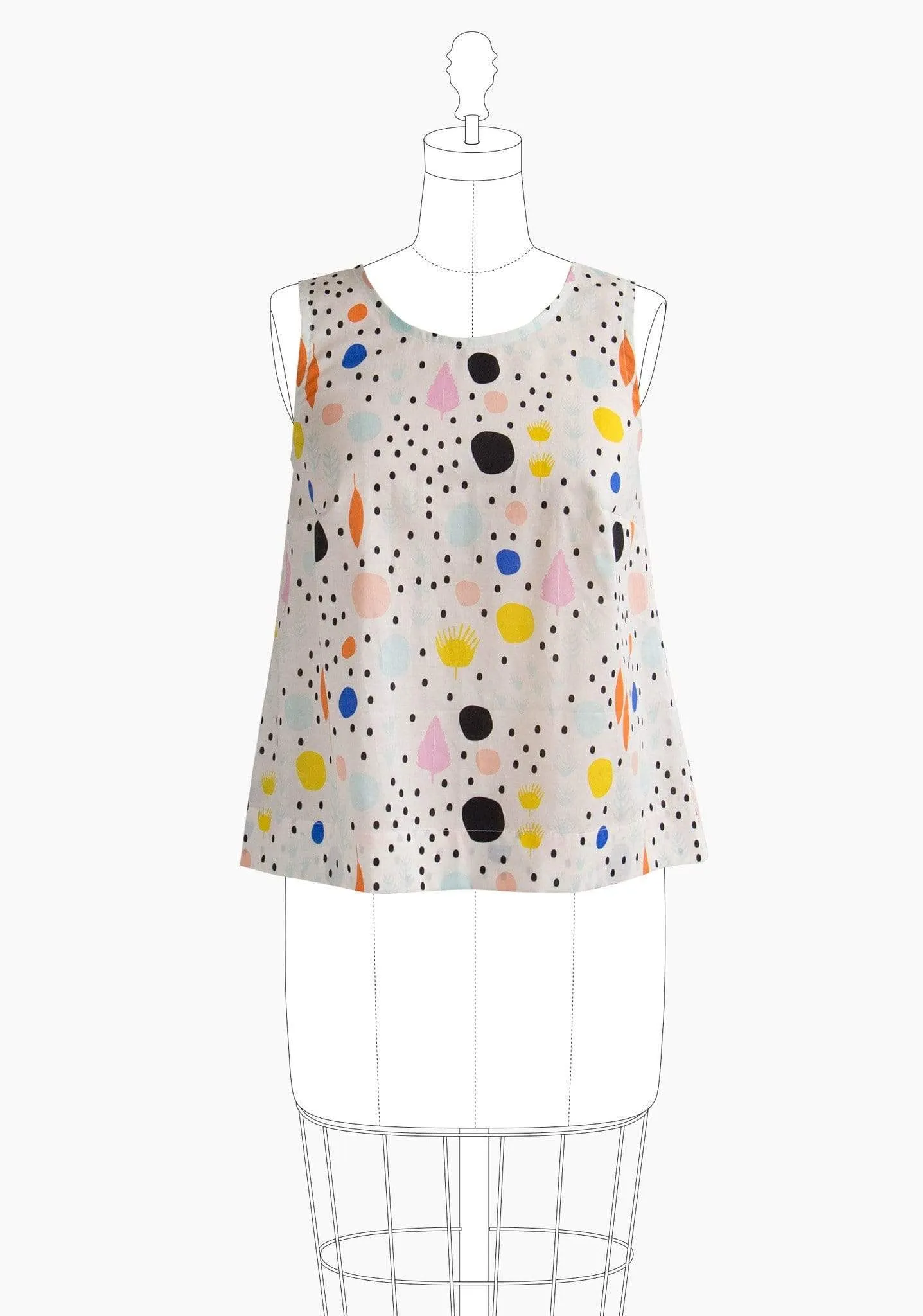 Willow Tank & Dress Sizes 0-18 - Grainline Studio
