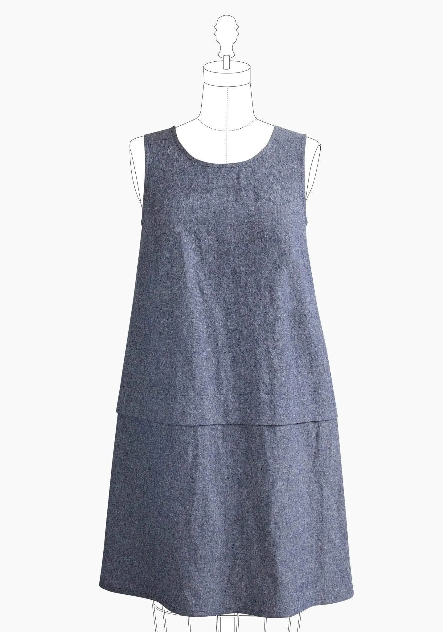 Willow Tank & Dress Sizes 0-18 - Grainline Studio