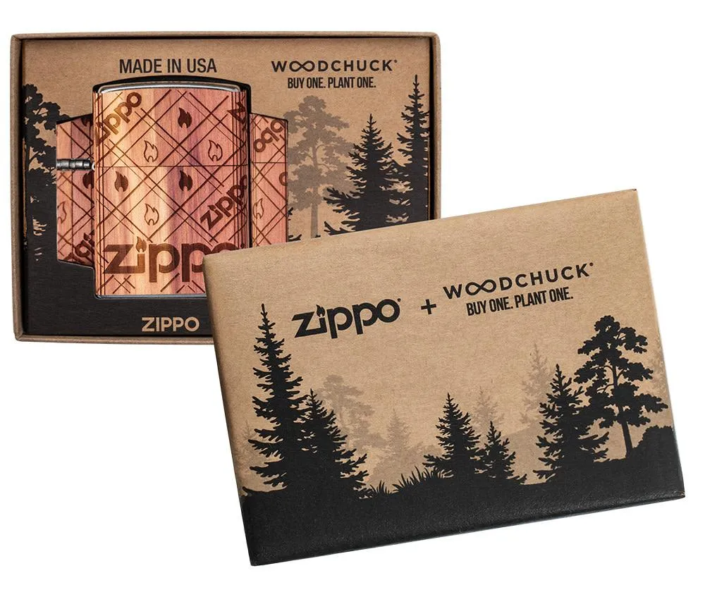 Woodchuck USA Zippo Cedar Wrap
