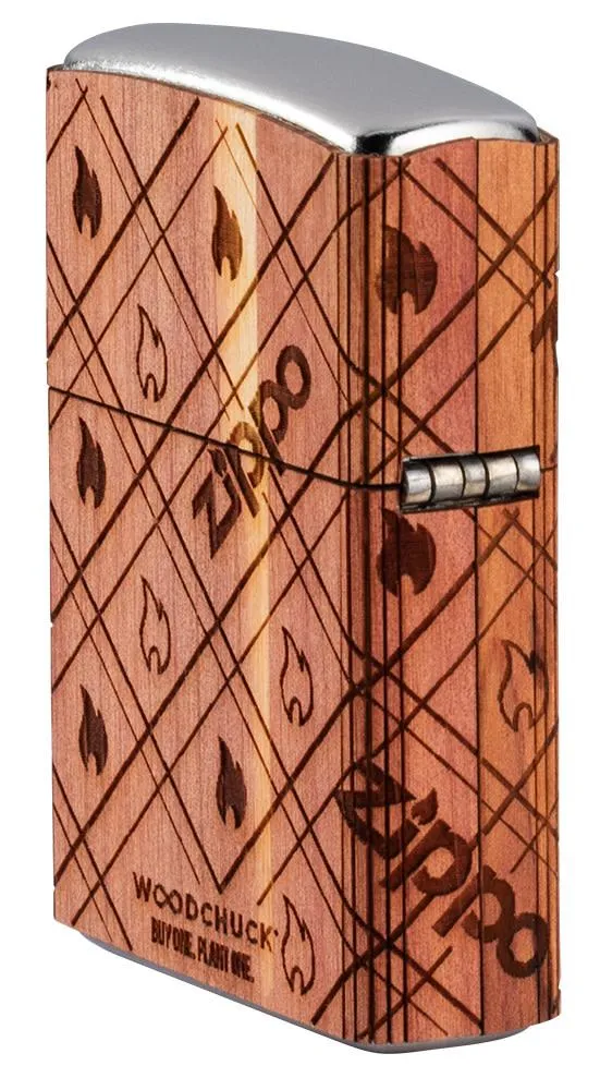 Woodchuck USA Zippo Cedar Wrap