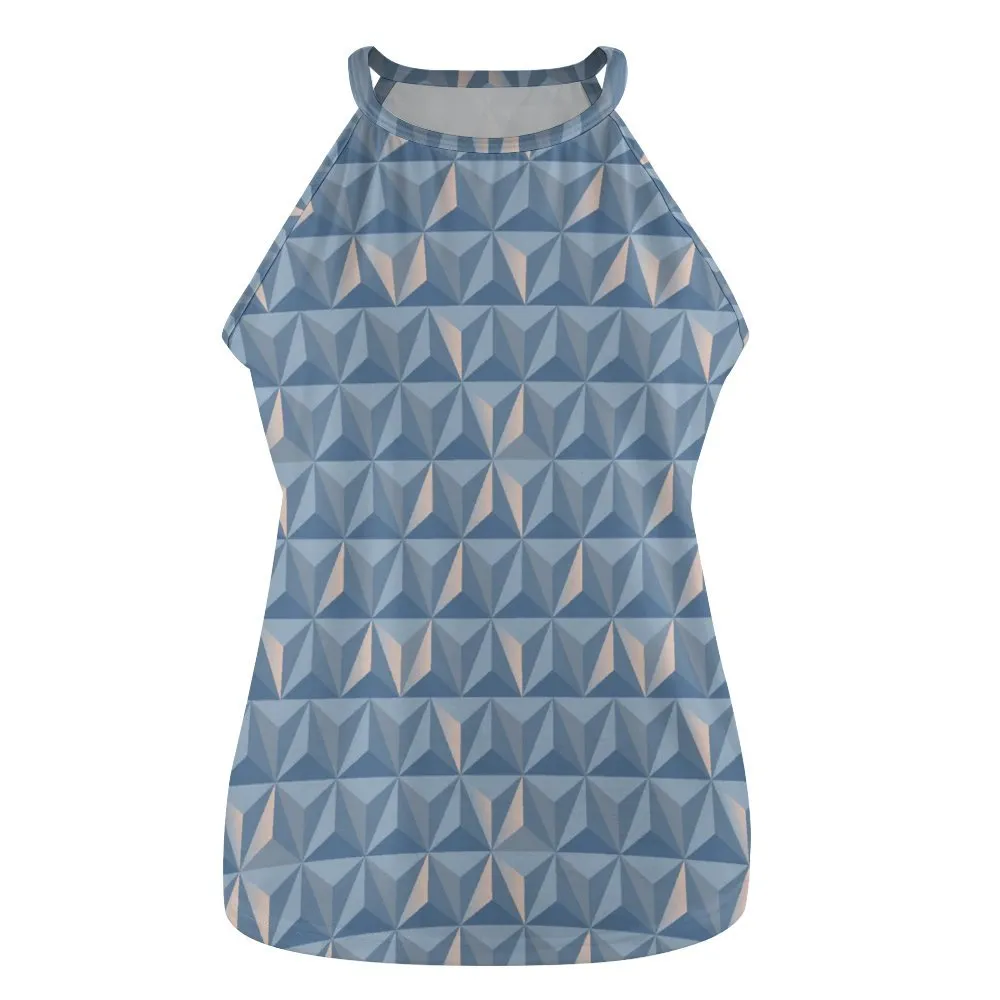 World Traveler Women's Round-Neck Vest Tank Top